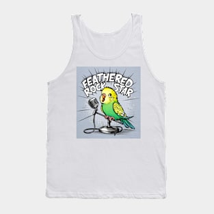 Feathered rock star Tank Top